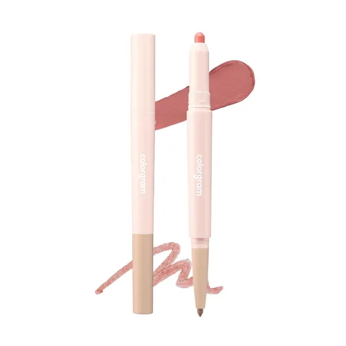 Miniatura 12 de COLORGRAM Todo en Uno Creador de Labios 03 Beige Melocotón Delineador de Labios y Contorno Versátil con Tonos Naturales, Acabado Mate, Labios Más