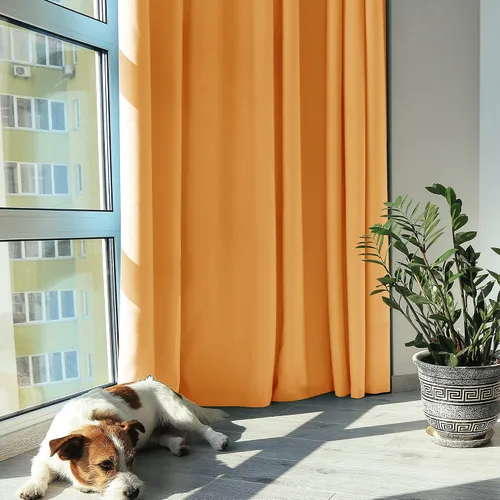 Miniatura 148 de Deconovo Cortinas opacas 100% con forro negro, cortinas con ojales aisladas térmicamente que reducen el ruido, doble capa para oscurecer