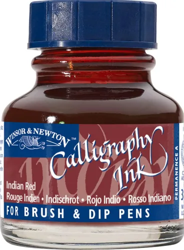 Miniatura 8 de Winsor & Newton Botella de tinta para caligrafía Negro