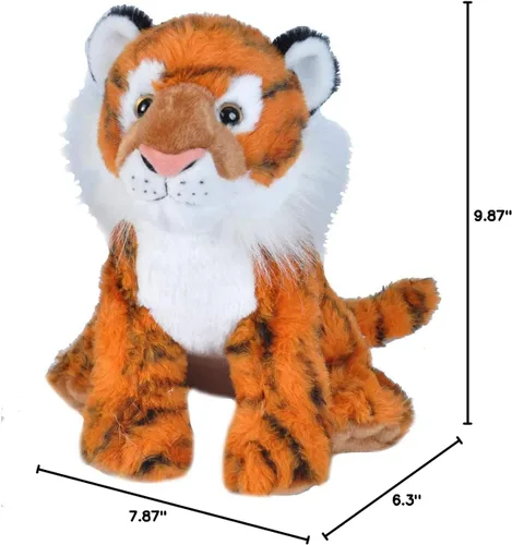 Miniatura 6 de Wild Republic Peluche de tigre siberiano, animal de peluche, regalos para niños, abrazos, 12 pulgadas
