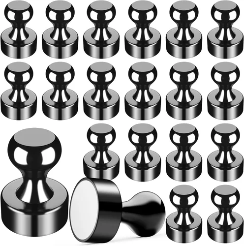 Miniatura 13 de 12 imanes fuertes para pizarra blanca, imanes de nevera para adultos, imanes de refrigerador, nevera magnética, pequeños imanes fuertes para cocina