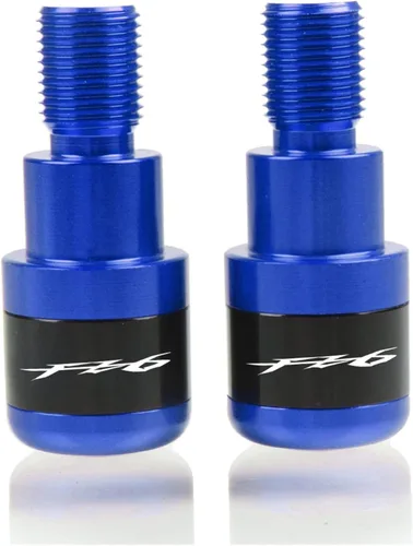Miniatura 14 de Motocicleta para Yamaha FZ6/FZ6R/FAZER FZ 6 R 6R FZ6 FZ 6 motocicleta 7/8 pulgadas 0.866 in extremos de manillar agarres deslizantes extremos