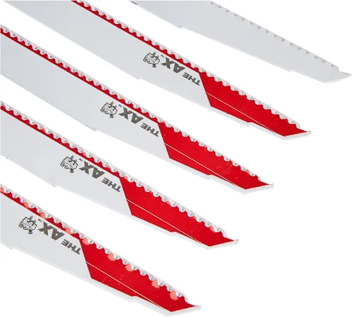 Miniatura 2 de Milwaukee 48-00-5027 The AX - Hoja Super Sawzall de 12 pulgadas, 58 TPI Super Sawzall, paquete de 5, bi-metal