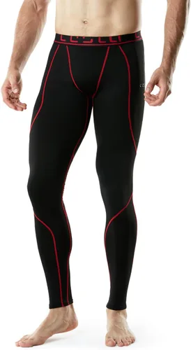 Miniatura 9 de TSLA - Paquete de 1 o 2 pantalones térmicos de compresión para hombre, leggings deportivos y mallas para correr, pantalones para usar como primera