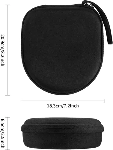 Miniatura 6 de Yinke Funda rígida para auriculares Sony WH-CH510 /JBL Tune 510BT, funda protectora de viaje, bolsa de almacenamiento (negro)