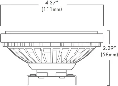 Miniatura 4 de PAR36-15-3000-60 PAR36 15 vatios 3000K 60 grados - regulable - Bombilla de repuesto para exteriores