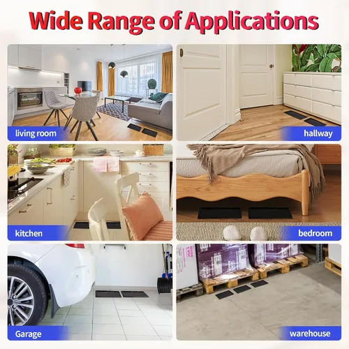 Miniatura 5 de LULUCATCH, trampas para ratones, 6 unidades de trampas grandes de pegamento para interiores para el hogar, tablas de pegamento a granel pre-cebadas