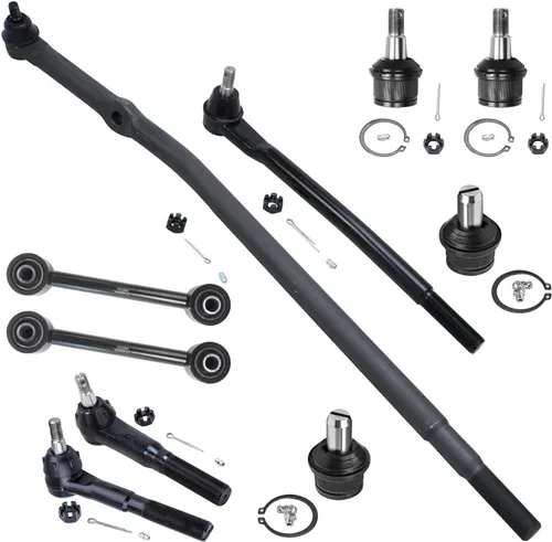 Miniatura 133 de Detroit Axle – Kit de suspensión delantera para Hyundai 2013-2018 Santa Fe 2 enlaces de barra de estabilizador 4 varillas de amarre interiores
