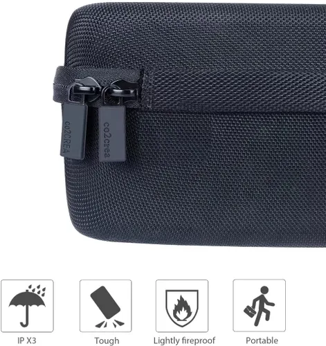 Miniatura 4 de co2CREA Estuche rígido de repuesto para cámara sin espejo Canon EOS M50 Mark II/Canon EOS M50 Kit de cámara sin espejo, carcasa negra