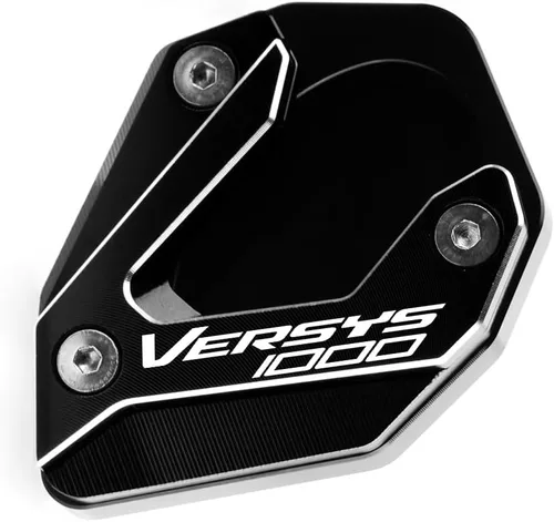 Miniatura 8 de Placa de extensión de soporte lateral de motocicleta compatible con Kawasaki Versys 1000 SE KLZ1000 SE LT+ 2015-2022 Soporte para almohadilla