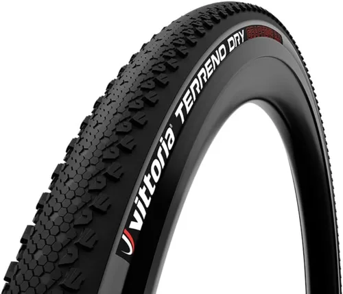 Vittoria Terreno - Neumáticos secos para bicicleta para condiciones de grava y terreno seco - Cyclocross Terreno Dry G2.0 Tubeless/TNT Tire