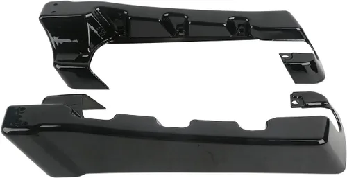 Miniatura 6 de XMT-MOTO Extensión de bolsa de sillín estirada de 4 pulgadas para Harley Davidson 1994-2013, todos los modelos Touring, incluyendo road glide, road