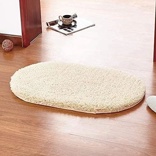 Miniatura 15 de JYDQM Tapete de baño grueso con memoria para inodoro, bañera, sala de estar, puerta, baño, absorbente, tapete antideslizante para el suelo del pie