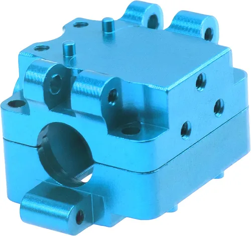 Miniatura 6 de Carcasa de caja de cambios diferencial de aleación de aluminio, carcasa de caja de engranajes, compatible con Wltoys 284131 K969 K989 P929 1/28 RC