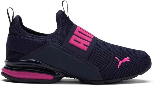 Miniatura 3 de PUMA Axelion - Tenis de entrenamiento anchos para mujer, estilo casual, color azul