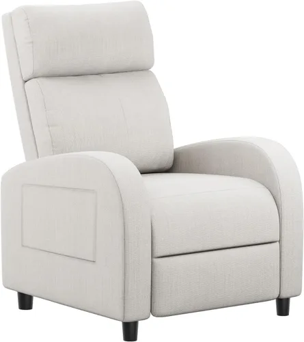 Miniatura 12 de Homall - Silla reclinable acolchada de cuero sintético para sala de estar, sofá reclinable moderno, asiento de club y teatro en casa