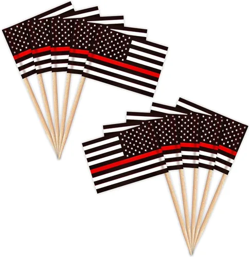 Miniatura 12 de ZXvZYT Banderas de palillos de dientes cubanos con bandera de Cuba, decoración pequeña para cupcakes de Cuba, decoración de frutas y cóctel