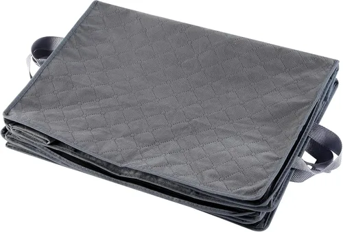 Miniatura 9 de G01 - bolsas de almacenamiento de tamaño rectangular para guardar ropa, 3 unidades, color gris Paquete gris de 6 piezas