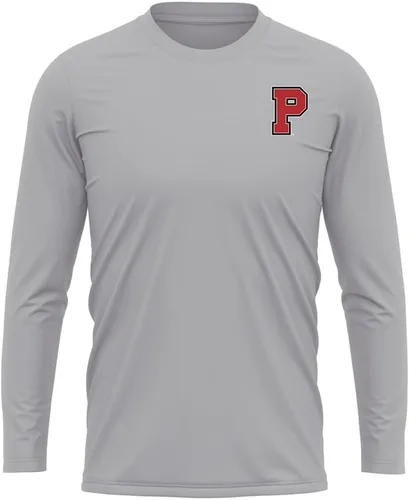 Miniatura 352 de Camisa deportiva de manga larga oficial de la NCAA Collegiate para hombre, con logotipo en el pecho izquierdo, colección Athletic Heather