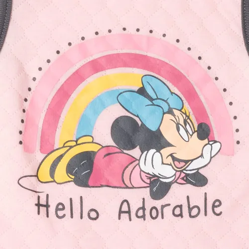 Miniatura 5 de Disney Minnie Mouse - Body acolchado de felpa francesa para bebé recién nacido a bebé