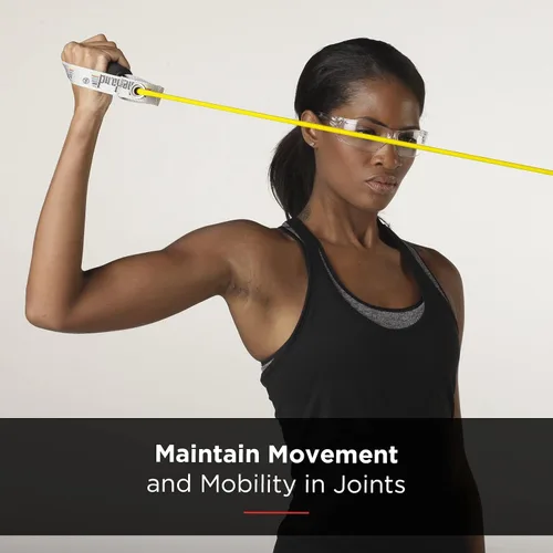 Miniatura 3 de THERABAND Tubos de Resistencia, Tubería Elástica de Látex Profesional con Mangos Suaves, Ejercicio, Terapia Física, Pilates Inferior, Entrenamientos