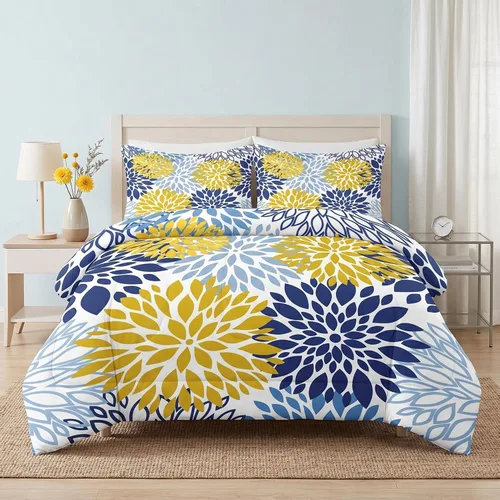 Miniatura 20 de Pamnest Juego de edredón tamaño Twin, ropa de cama suave retro vaquera occidental de 2 piezas para niños y adultos, juego de edredón estético