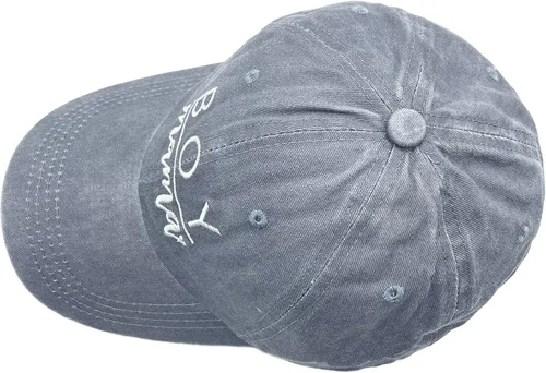 Miniatura 3 de NVJUI JUFOPL Gorra de béisbol ajustable para mujer y niño