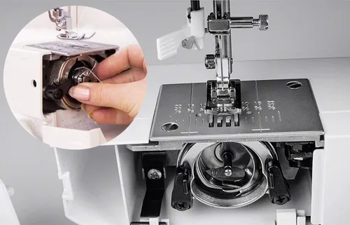 Miniatura 5 de YEQIN Caja de bobina de acero inoxidable para máquina de coser, 4 piezas, para todas las máquinas de carga frontal de 15 clases
