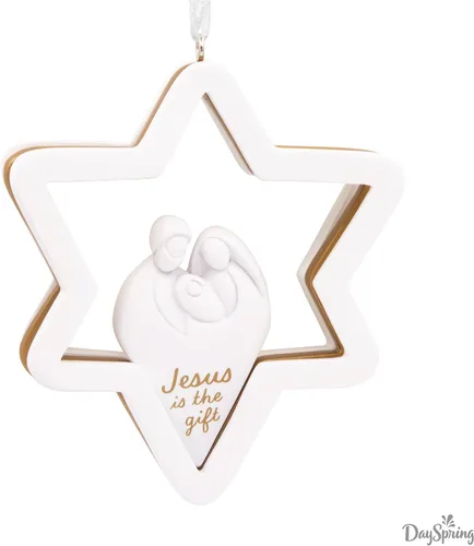 Miniatura 6 de Hallmark Adorno navideño Dayspring Jesus is the Gift Star