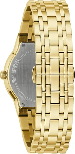 Miniatura 3 de Bulova Men's Modern Gold Tone Stainless Steel 3-Hand Calendar Date Quartz Watch, Diamond Dial