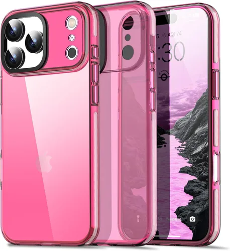 Miniatura 181 de AICase Funda protectora para iPhone 16 compatible con iPhone 16, delgada, ligera, transparente [no amarillenta] Diseño vibrante