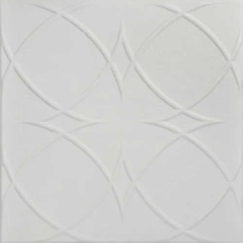 Miniatura 16 de À LA MAISON CEILINGS R82 - Azulejos de techo de espuma con pegamento de círculos y estrellas (21.6 pies cuadrados/caja), paquete de 8, color dorado