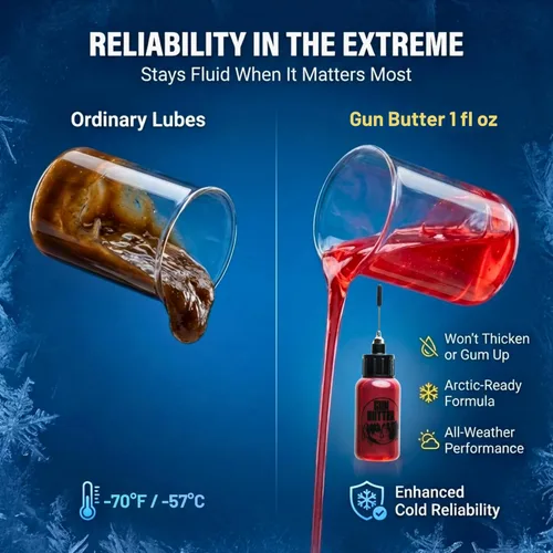 Miniatura 5 de Engrasador de agujas (1 onza líquida) - Lubricante de pistola multiusos y limpiador de pistolas Aceite lubricante para pistola EDC, cañones