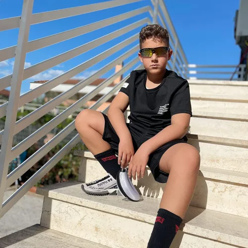Miniatura 24 de DUCO DK261 - Gafas de sol deportivas de béisbol para jóvenes, con marco TR90 irrompibles, ligeras, para niños y niñas