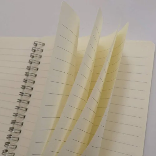 Miniatura 7 de YUREE Cuaderno de espiral/diario en espiral, cuaderno de tapa dura, 140 páginas (70 hojas) con rayas anchas, A5, 8.4 x 5.9 pulgadas
