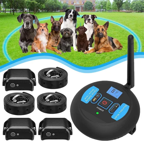 Miniatura 9 de Collar de entrenamiento eléctrico inalámbrico para perros 2 en 1, seguro y eficaz para vibrar/impactar, sistema de contención de mascotas, collar