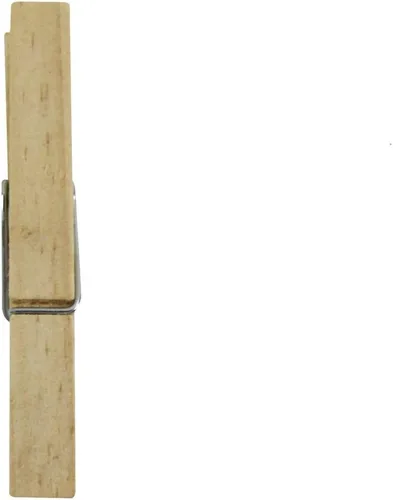 Miniatura 4 de Treasure Gurus - Pinzas de ropa de madera natural, 32 piezas, pinzas para ropa de primavera, para colgar