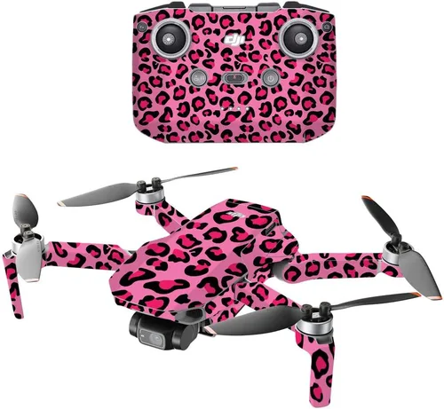 Miniatura 14 de MightySkins Compatible con DJI Mini 2 Dron portátil – Jirafa Funda protectora de vinilo duradera y única Fácil de aplicar, quitar y cambiar