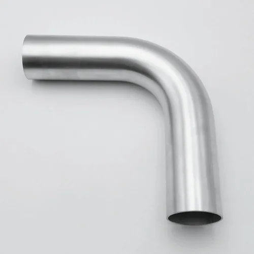 Miniatura 11 de AC PERFORMANCE Codo de aluminio de 45 grados de 1.75 pulgadas (45 mm) OD, tubo de aire de entrada para intercooler, 1.5D de radio, acabado cepillado