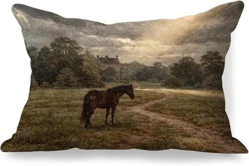 Miniatura 17 de Fundas de almohada de 12 x 20 pulgadas, regalos para amantes de los caballos, fundas de almohada lumbares decorativas para el hogar, sala de estar
