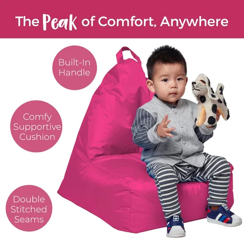 Miniatura 9 de Cali Alpine Sack - Puf con revestimiento duradero, funda de nailon Oxford con revestimiento duradero, asiento flexible para niños, muebles