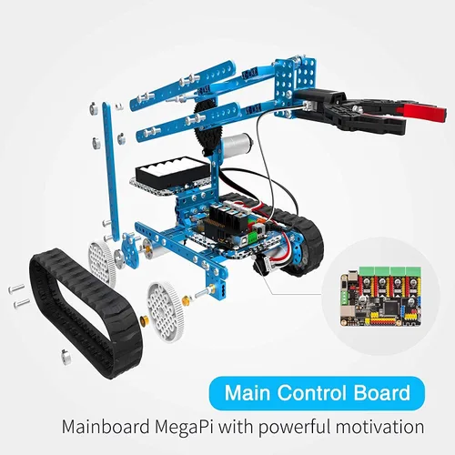 Miniatura 2 de Makeblock mBot Ultimate Robot Kit, robot de codificación 10 en 1 para educación STEM con controlador Bluetooth inalámbrico