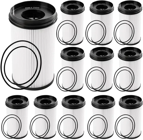 Miniatura 7 de R61709 DDER61709 Filtro de combustible separador de agua Elemento Compatible con motores diésel DD13 DD15 DD16 Reemplaza OE# FS20176 R61709