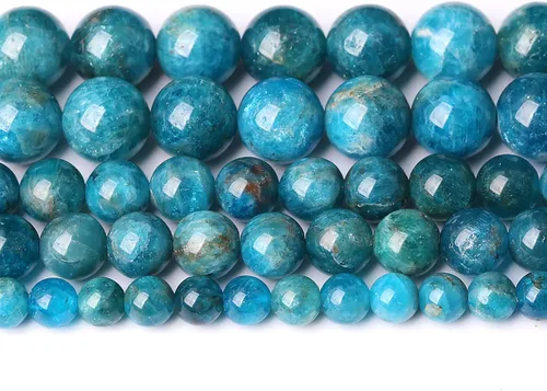 Miniatura 43 de 45 cuentas de turquesa de 0.315 pulgadas con concha de howlita azul perla y turquesa cuentas de piedra para hacer joyas, pulseras, collares, aretes