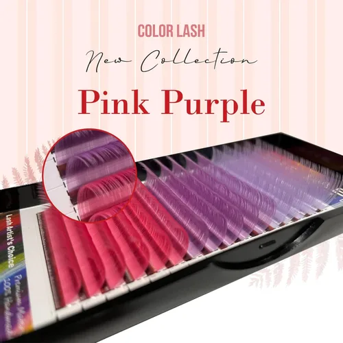 Miniatura 2 de THE LASH SUPPLY Extensiones de pestañas de volumen de color para Halloween, rizo CC, 0.51-0.70 pulgadas de longitud, 0.07 de grosor, rizo natural