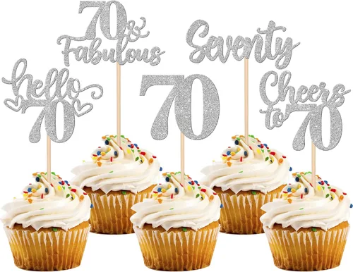 Miniatura 14 de 30 piezas de adornos para cupcakes de 12 cumpleaños feliz, brillantes doce, hola 12, felicitaciones a 12 años, adornos para cupcakes, 12