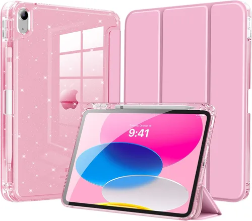 Miniatura 16 de MoKo Funda delgada para iPad (A16) de 11ª generación de 11 pulgadas 2025, iPad de 10ª generación 2022 de 10.9 pulgadas, funda inteligente