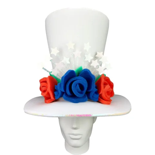 Miniatura 120 de FOAM PARTY HATS: Venezuela Bride Hat - Wedding Party Hat - Hora Loca Hat - Bachelorette Party Hat - Bridal Shower Hat - Wedding Hair Vine Hat
