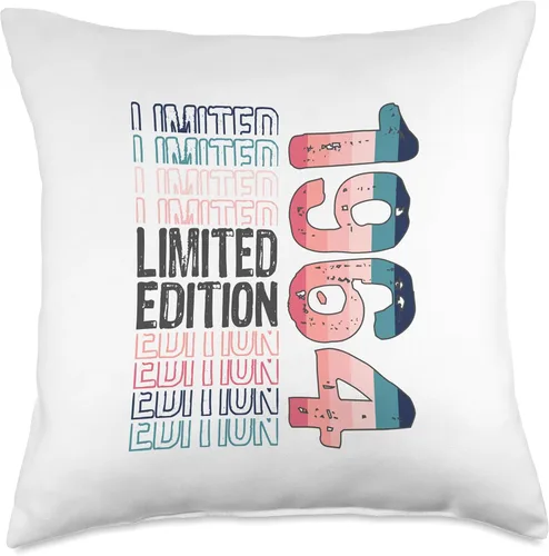 Miniatura 4 de Limited Edition Vintage 1964 Retro Birthday Throw Pillow