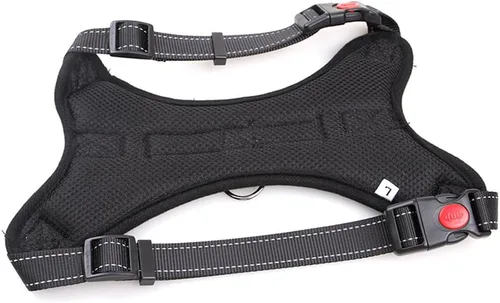 Miniatura 6 de arneses de chaleco para perro, arneses reflectantes ajustables para perros medianos y grandes, s